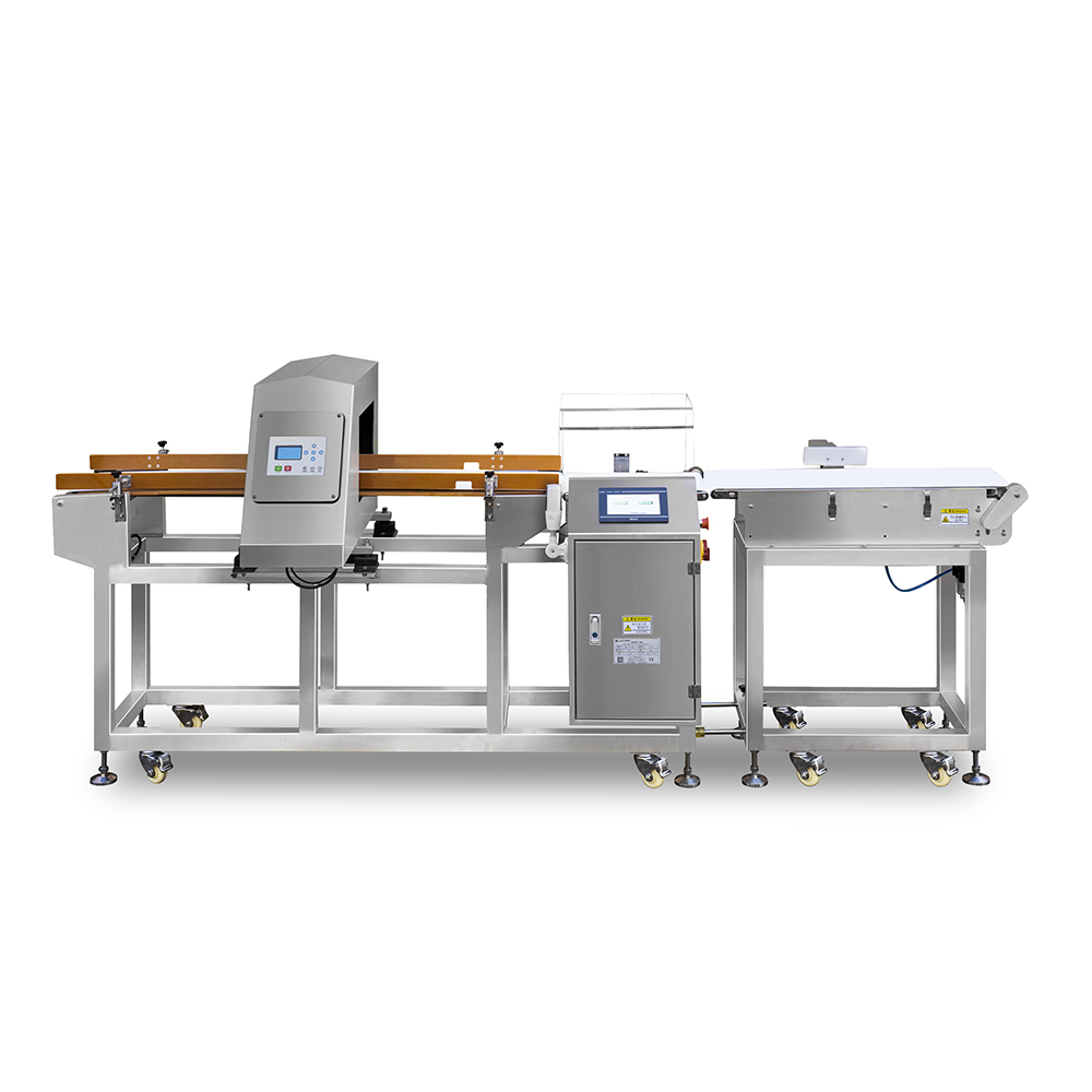 Комбінована система FMD-YCW-210 (металодетектор + чеквейер)